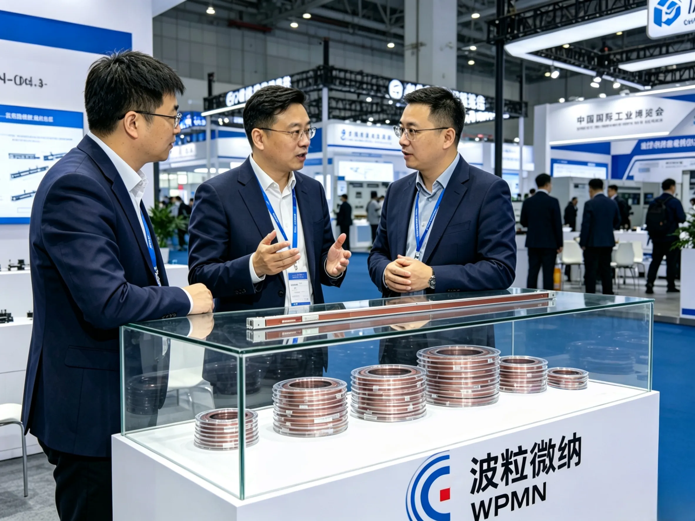 波粒微纳参加中国国际工业博览会